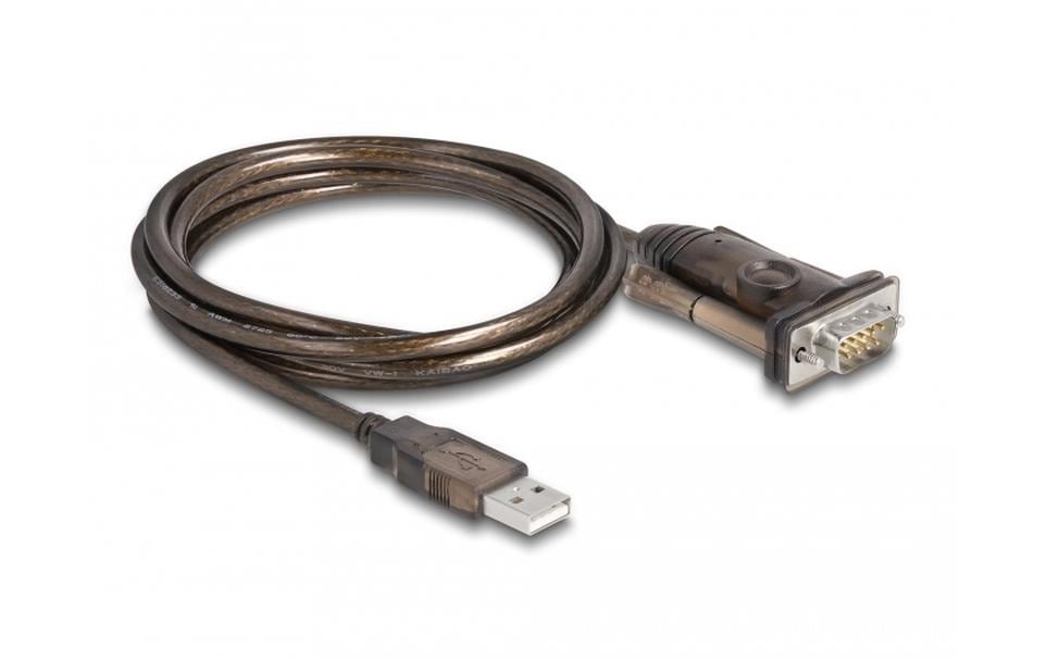 Delock Serial-Adapter 62646 USB Typ-A zu RS-232 mit Schrauben