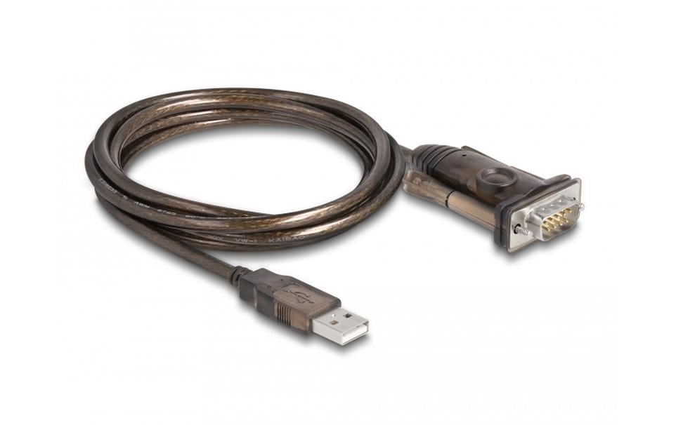 Delock Serial-Adapter 62646 USB Typ-A zu RS-232 mit Schrauben Delock Serial-Adapter 62646 USB Typ-A zu RS-232 mit Schrauben