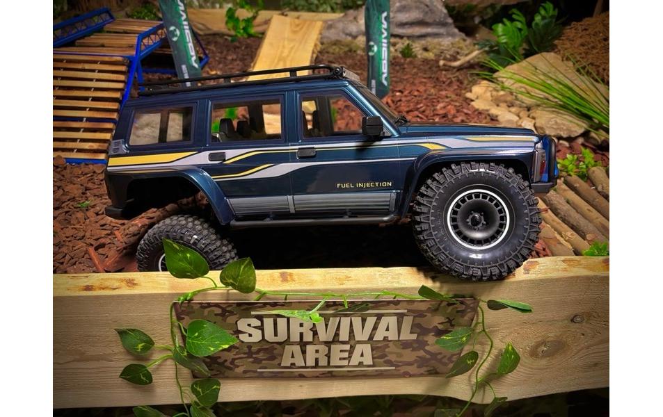 Absima Crawler CR4.4 PATROL dunkelblau, 4WD, RTR, 1:10 Absima Crawler CR4.4 PATROL dunkelblau, 4WD, RTR, 1:10