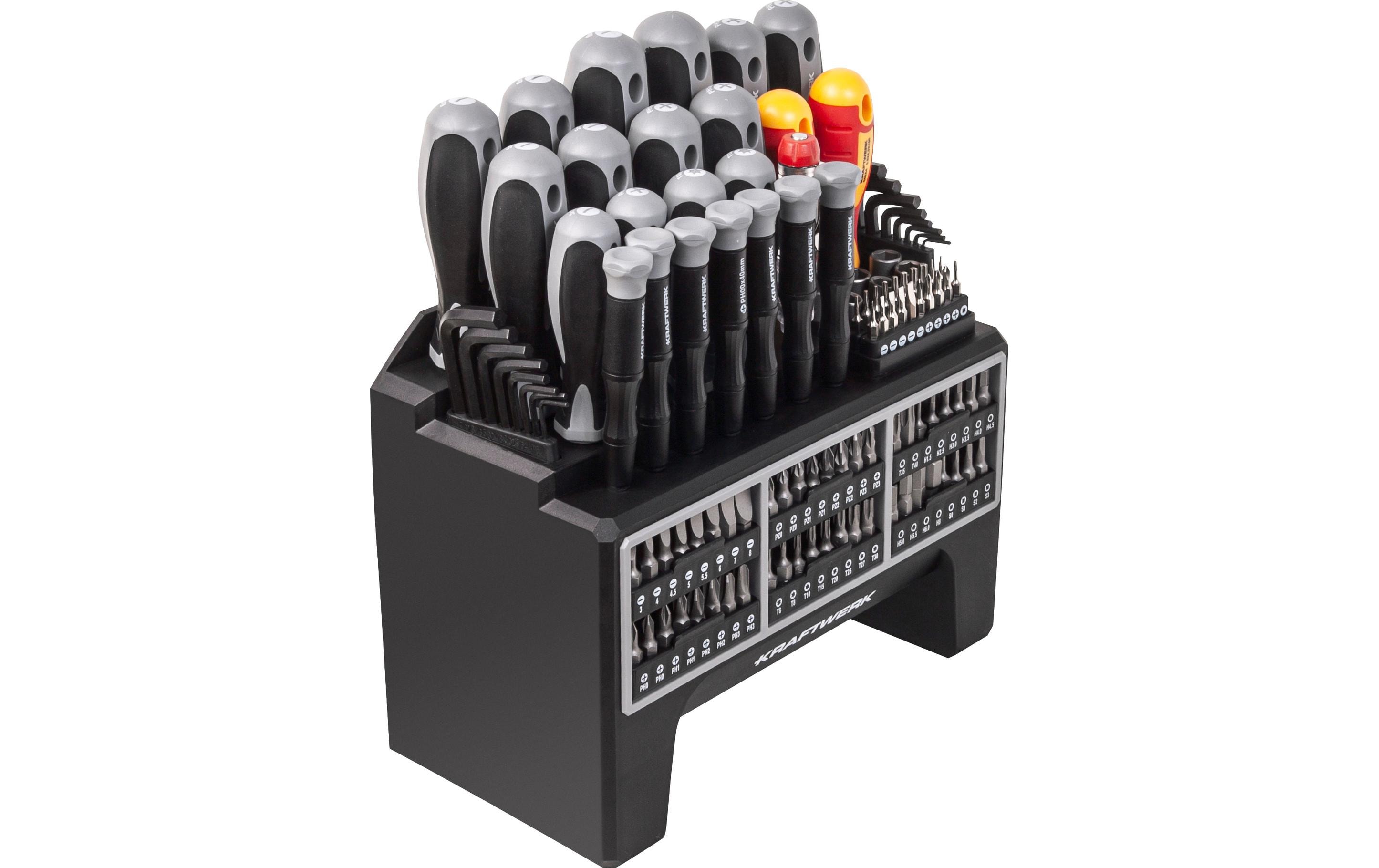 Kraftwerk Schraubendreher und Bit Set 114-teilig