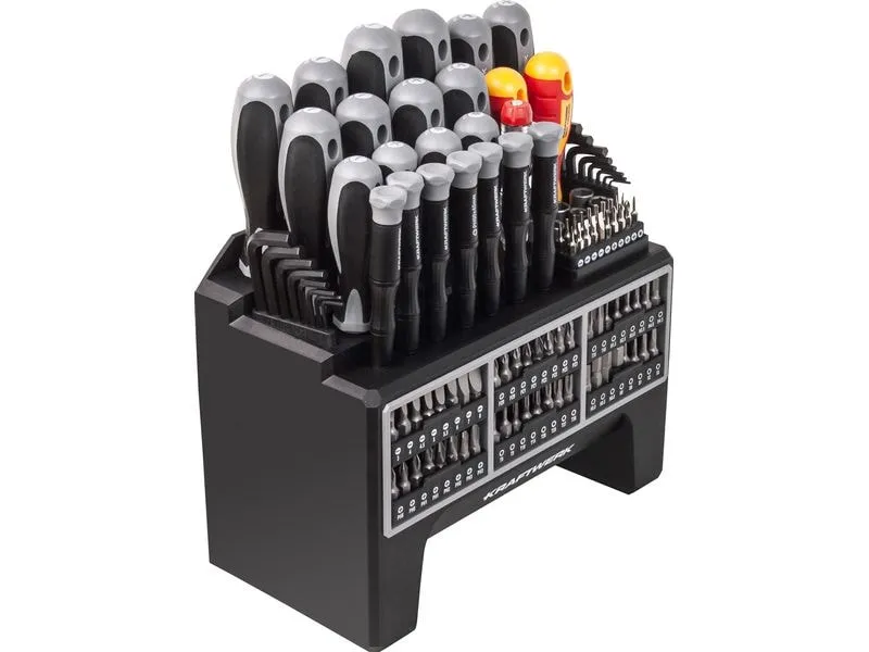Kraftwerk Schraubendreher und Bit Set 114-teilig Kraftwerk Schraubendreher und Bit Set 114-teilig