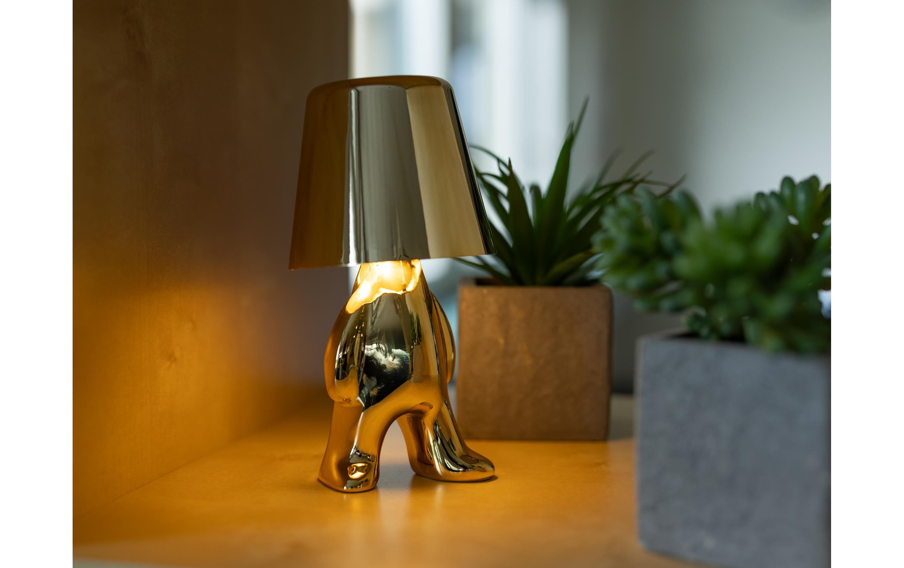 COCON Goldene Tischleuchte CAPTAIN COCON Goldene Tischleuchte CAPTAIN