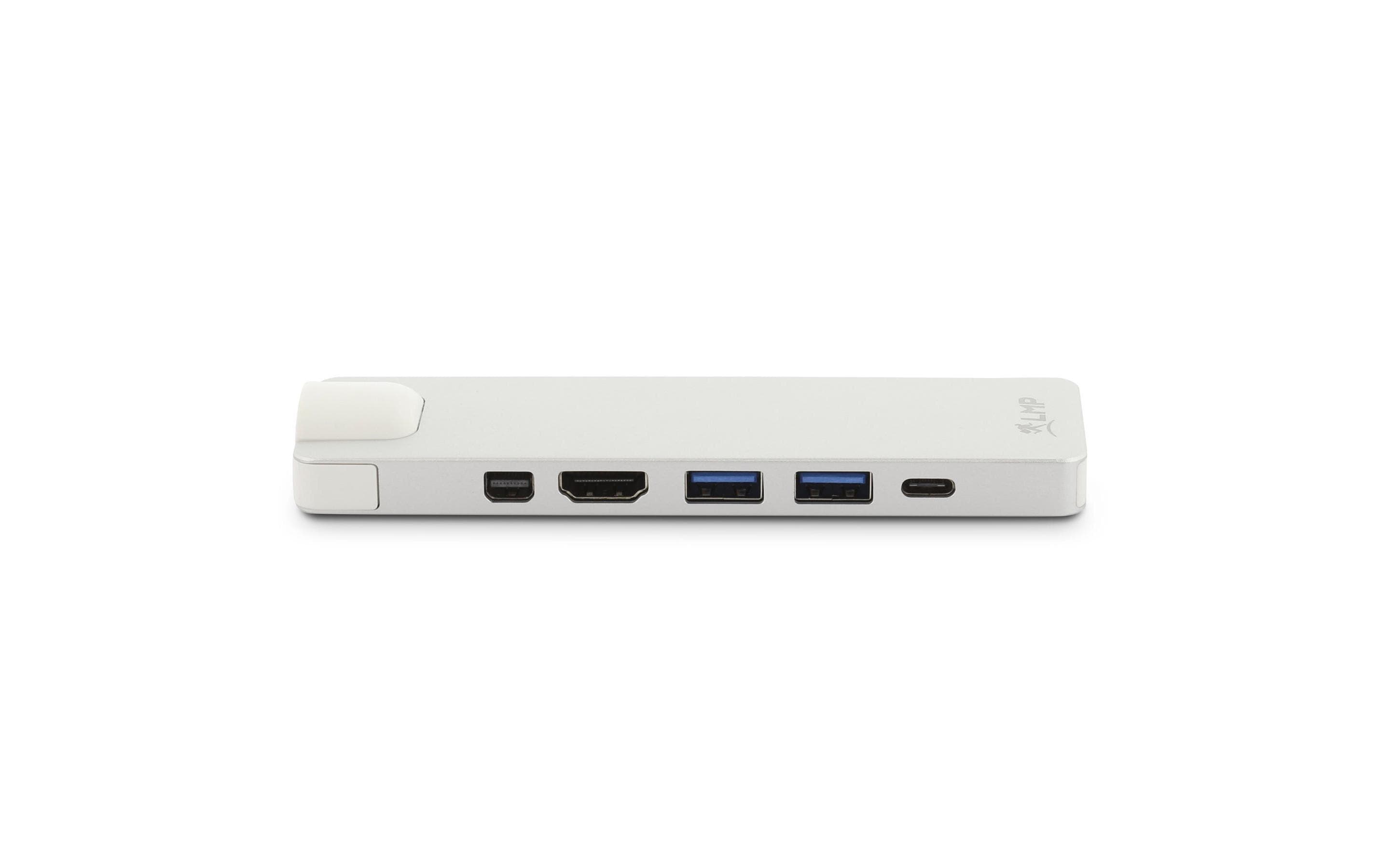 LMP Dockingstation USB-C Compact Dock Silber