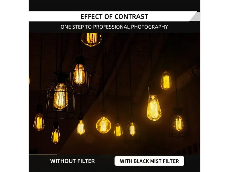 7Artisans Objektivfilter 1/2 Black Mist – 49 mm 7Artisans Objektivfilter 1/2 Black Mist – 49 mm