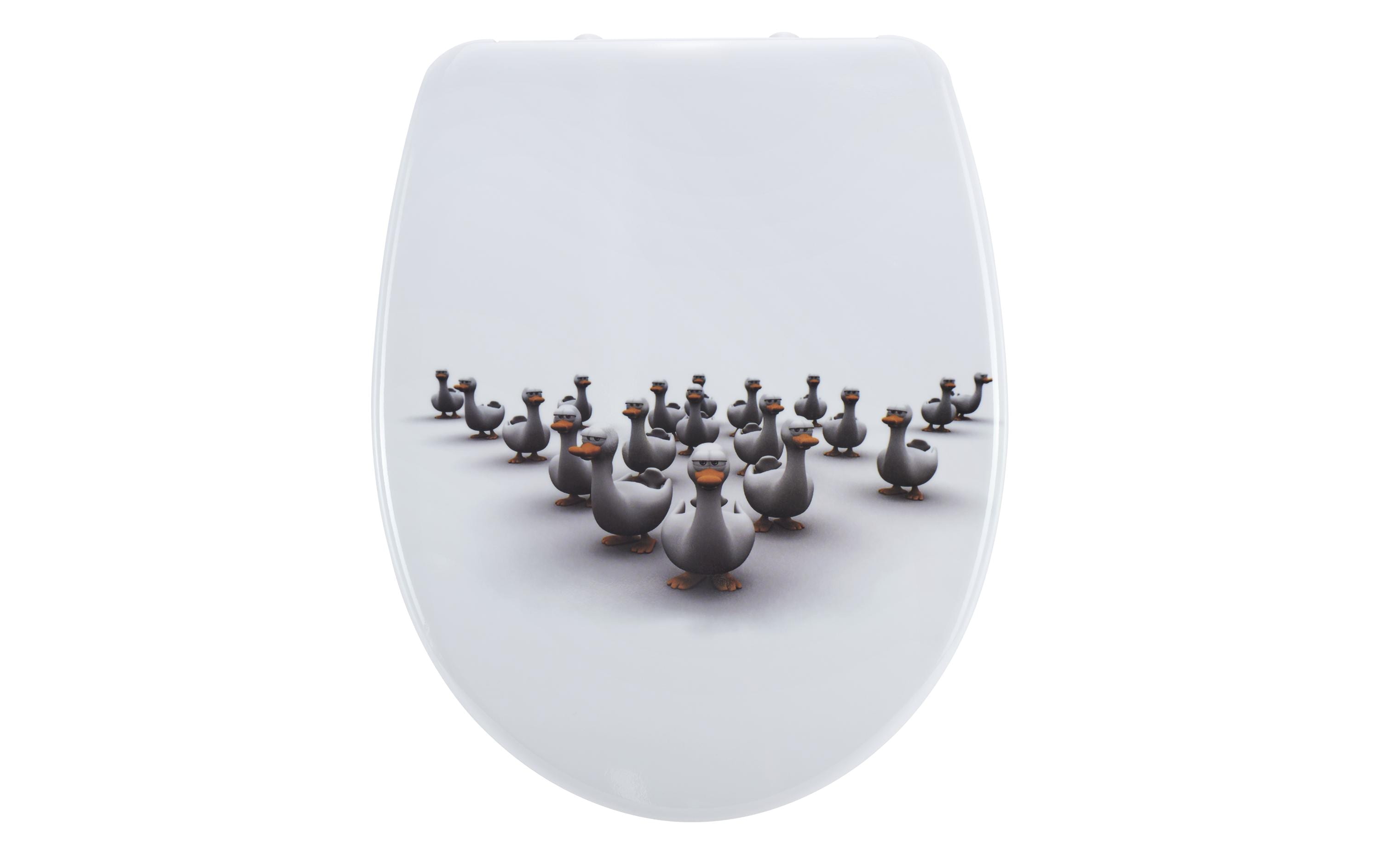 diaqua® Toilettensitz Duck mit Absenkautomatik, Weiss