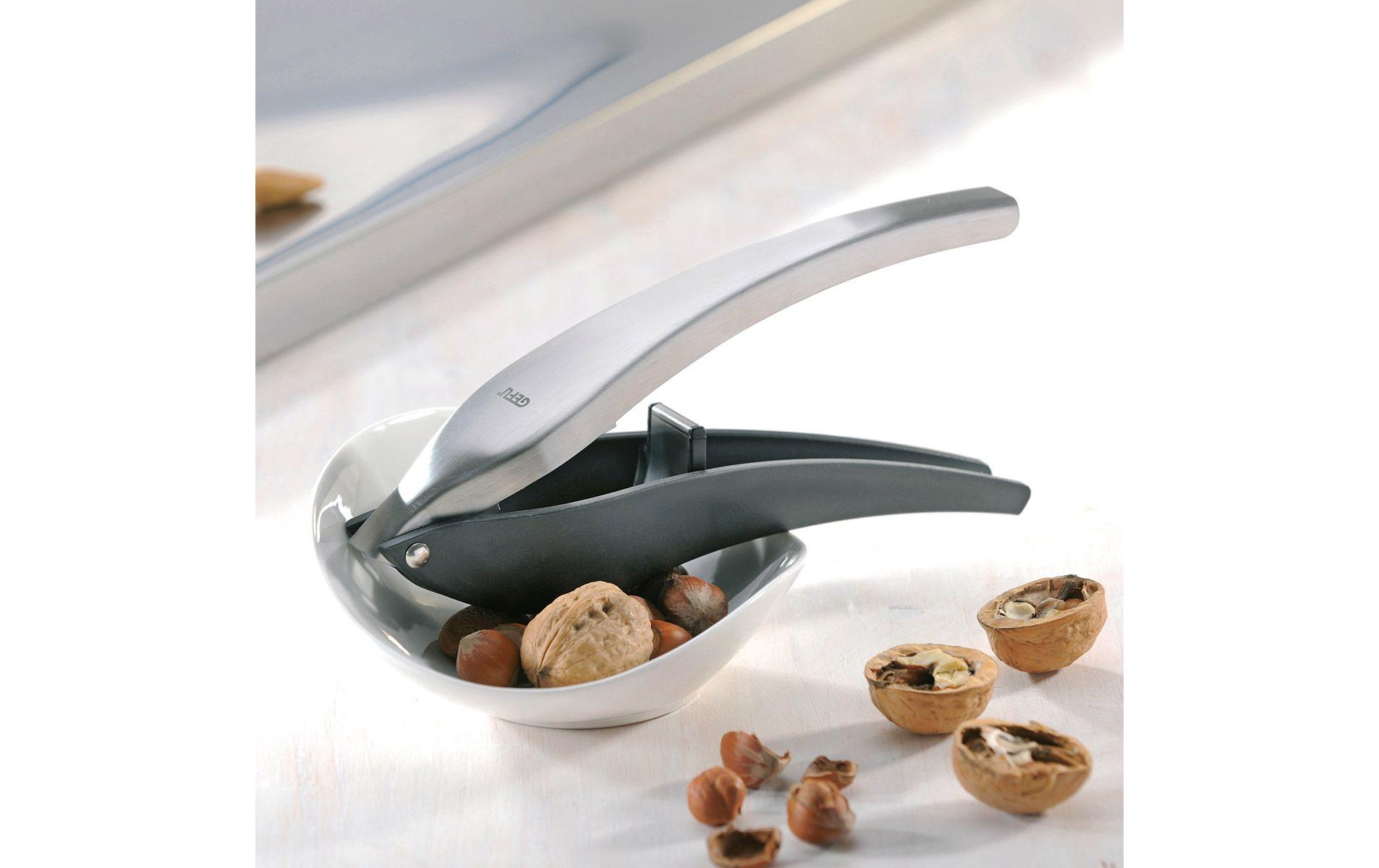 GEFU Nussknacker Manolo 21.8 cm, Schwarz/Silber