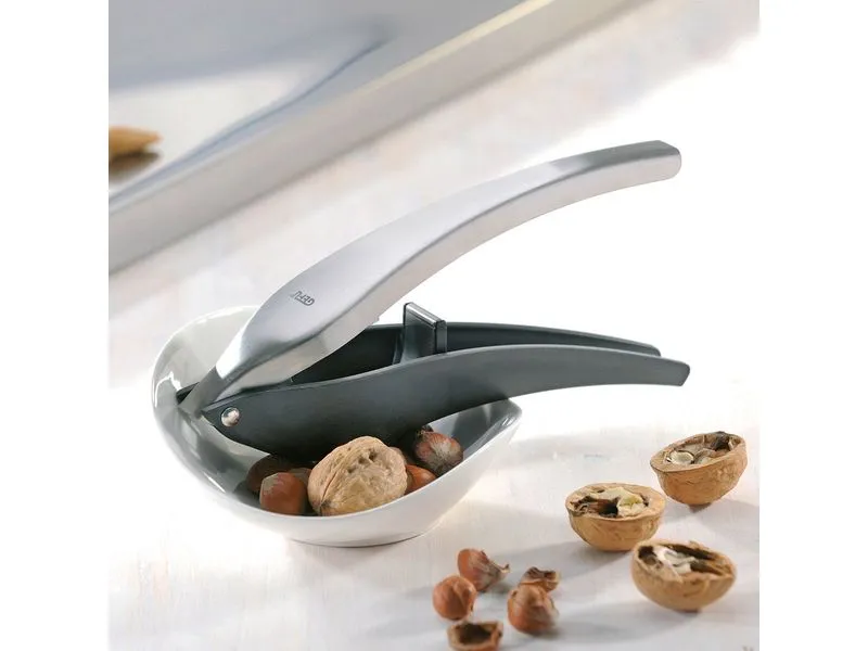 GEFU Nussknacker Manolo 21.8 cm, Schwarz/Silber