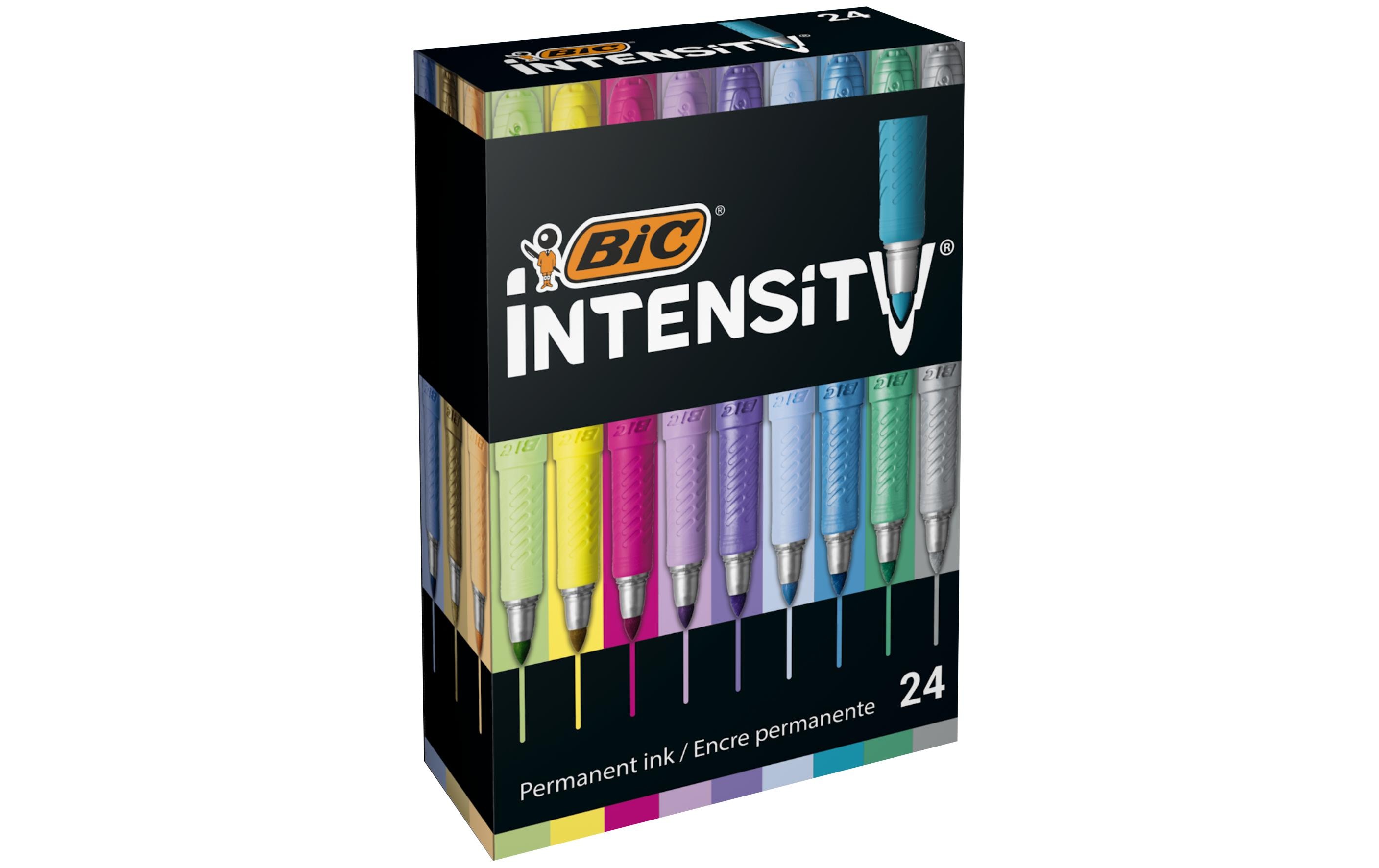 BIC Permanent-Marker Intensity Box 24 Stück