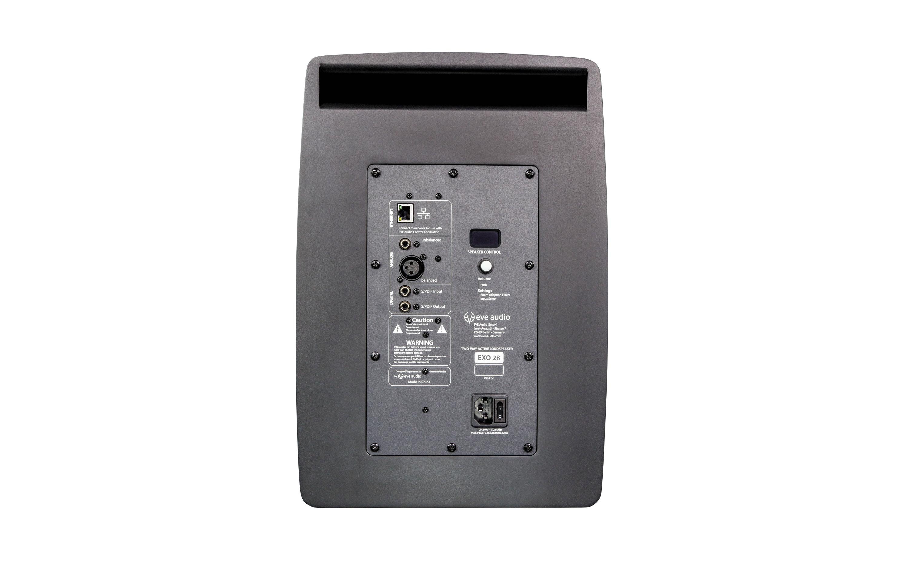 EVE Audio Studiomonitor EXO28, Schwarz