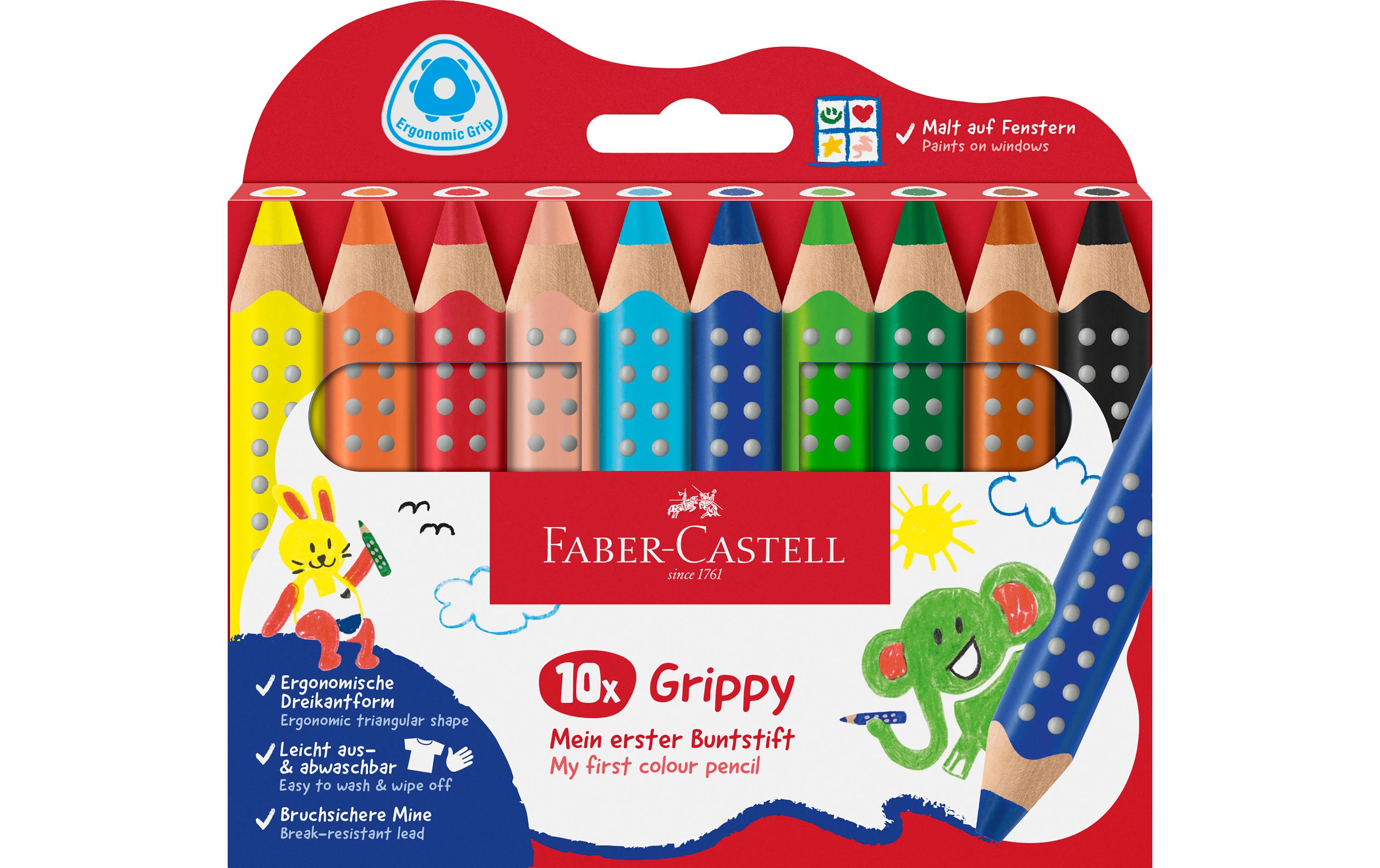 Faber-Castell Farbstifte Grippy 10er Set