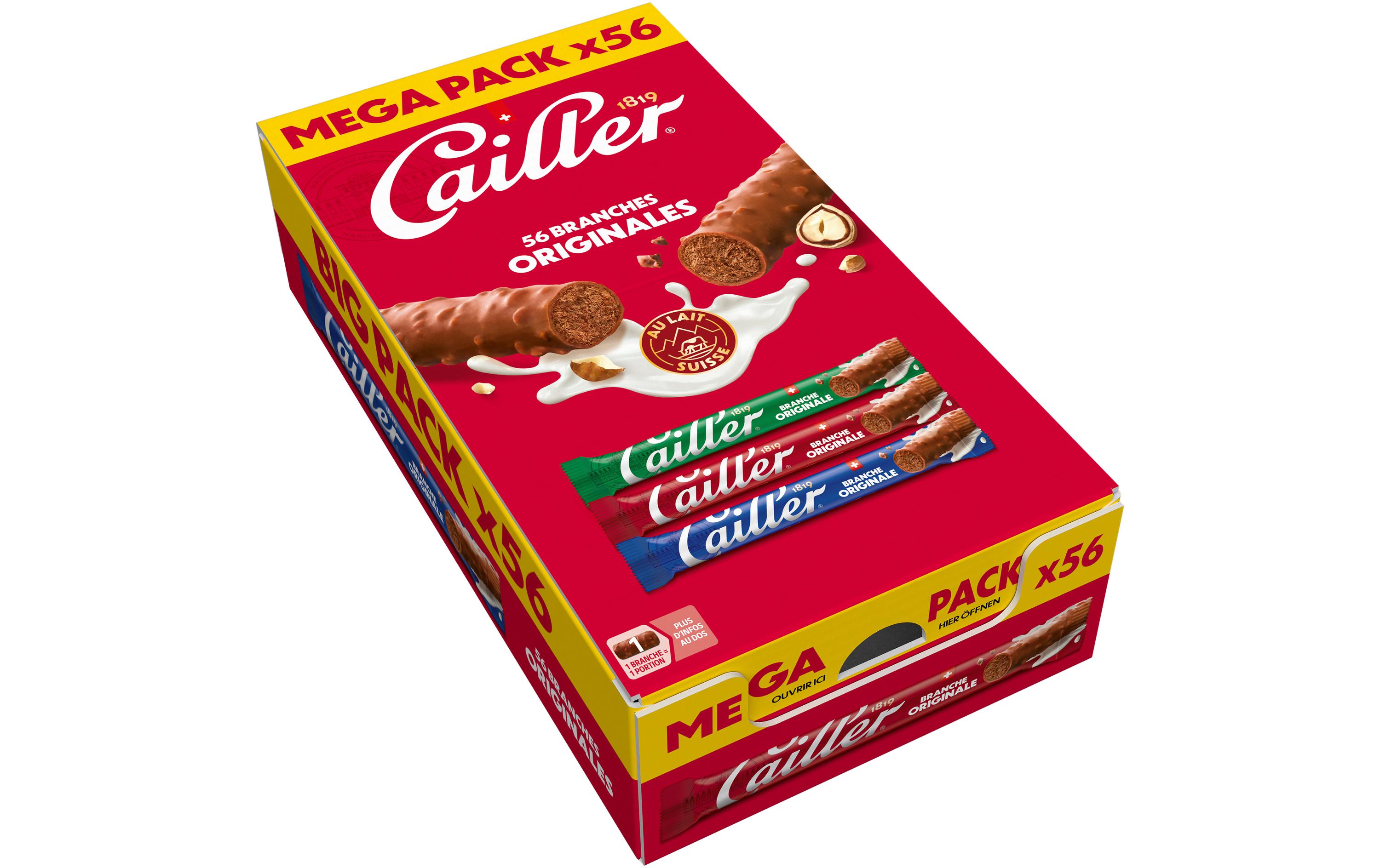 Cailler Schokoladenriegel Branches Originale 56 x 23 g