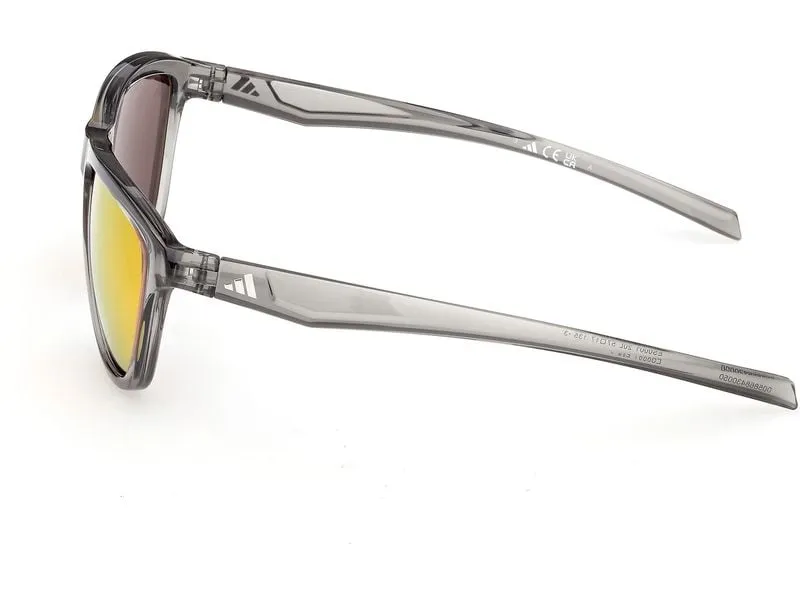 adidas ES0001 Sport Sonnenbrille Grau adidas ES0001 Sport Sonnenbrille Grau
