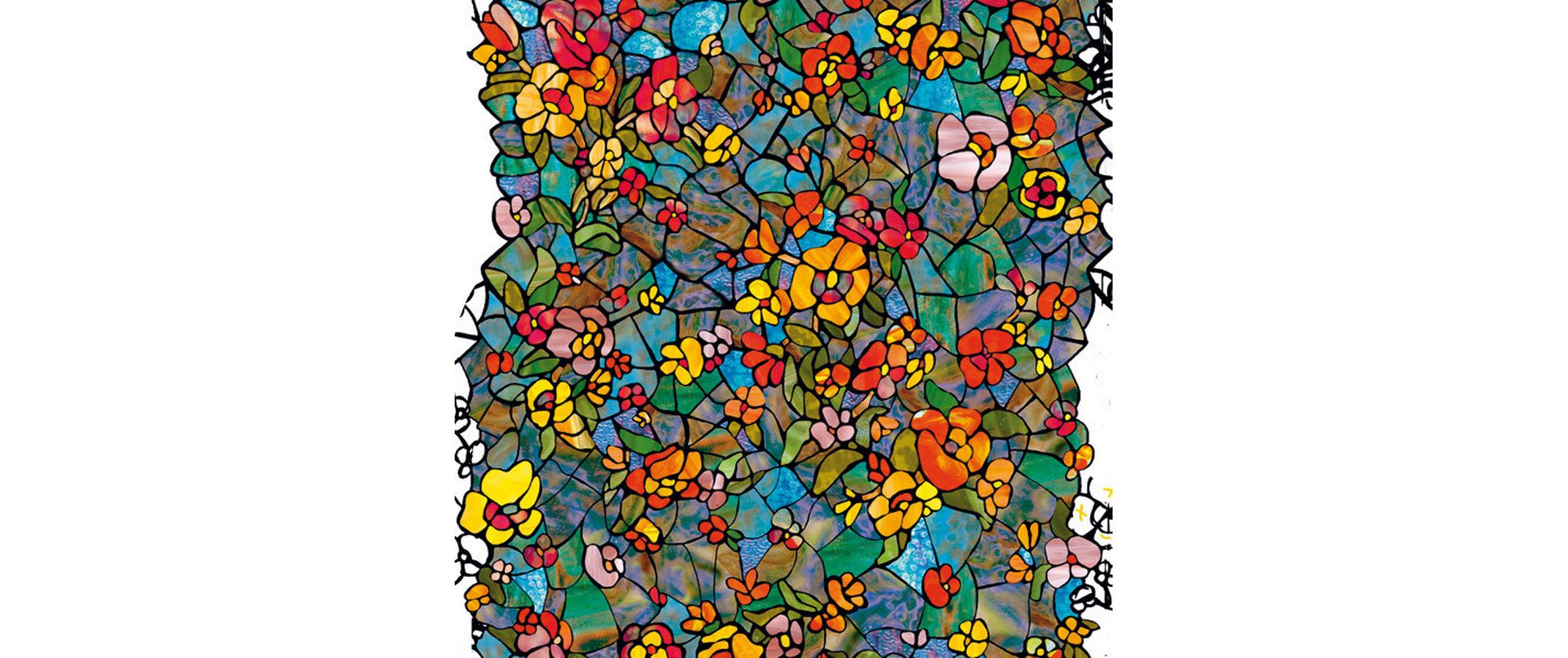 d-c-fix Fensterfolie Venetian Garden 45 x 150 cm