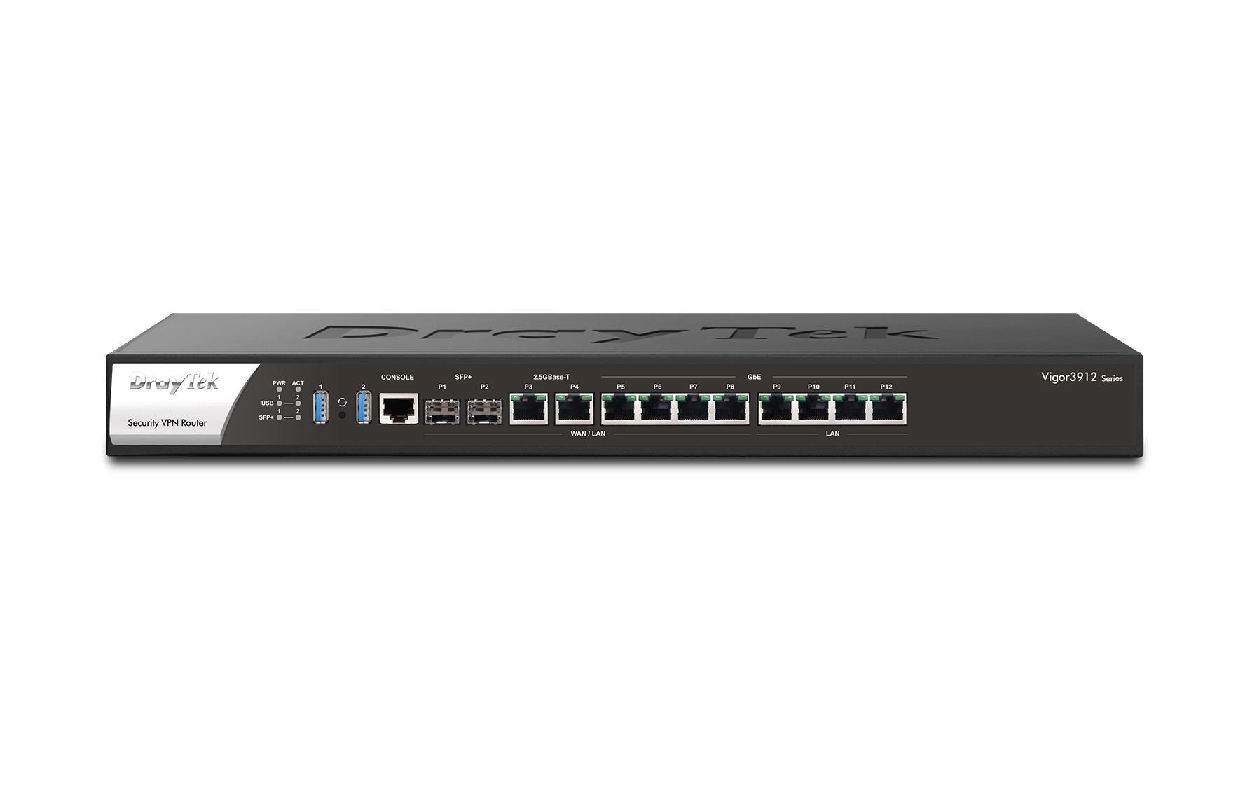 DrayTek Router Vigor 3912s 256 GB M.2 SSD DrayTek Router Vigor 3912s 256 GB M.2 SSD