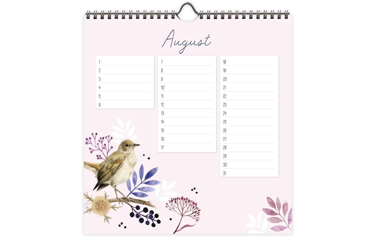 Grätz Geburtstagskalender Blätterrauschen 20 x 20.5 x 0.7 cm Grätz Geburtstagskalender Blätterrauschen 20 x 20.5 x 0.7 cm