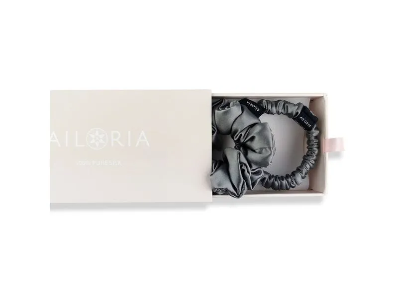 Ailoria DOUX Set Scrunchies S und M aus Seide