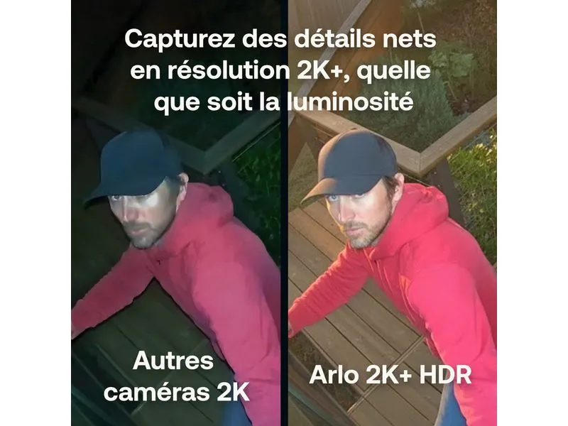 Arlo Überwachungsset Pro 6 2K 4er Set Weiss Arlo Überwachungsset Pro 6 2K 4er Set Weiss