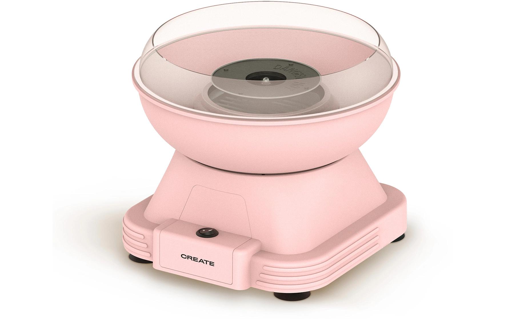 Create Zuckerwattemaschine Pastelrosa