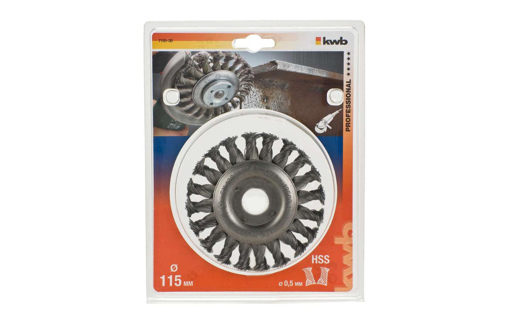 kwb Drahtbürste Aggresso-Flex 115 mm