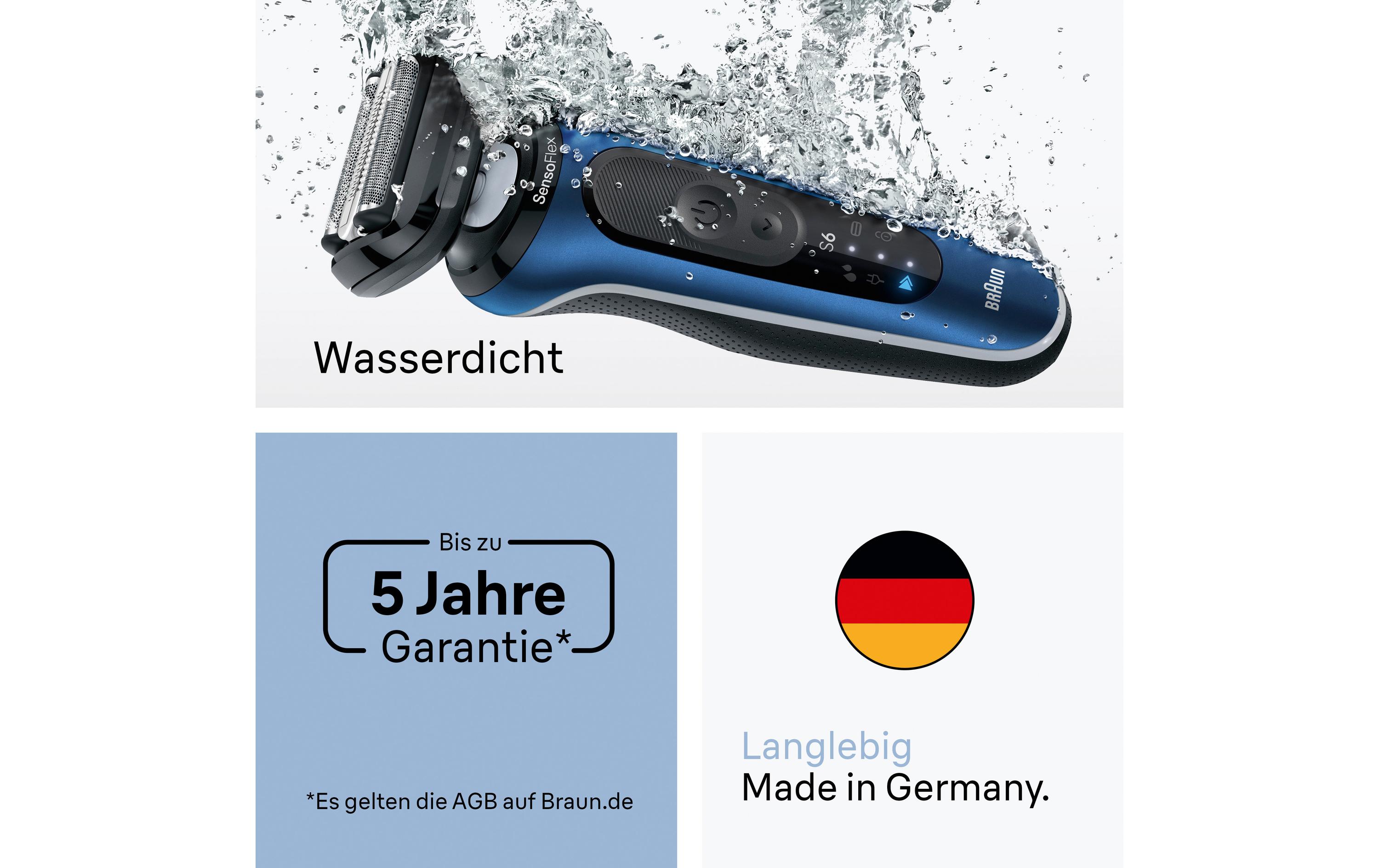 Braun Herrenrasierer Series 6 62-B1200s