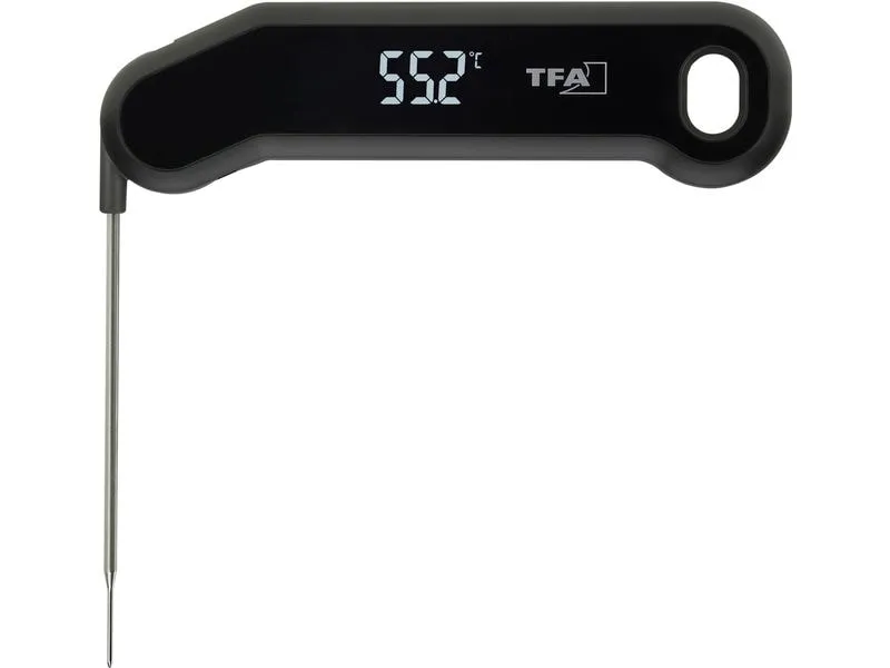 TFA Dostmann Küchenthermometer Digital, Profi, Einstech, IP66, Schwarz TFA Dostmann Küchenthermometer Digital, Profi, Einstech, IP66, Schwarz