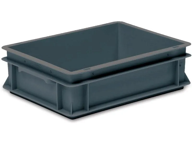 Utz Stapelbehälter Oeco-Line Dunkelgrau 400 x 300 x 117 mm Utz Stapelbehälter Oeco-Line Dunkelgrau 400 x 300 x 117 mm