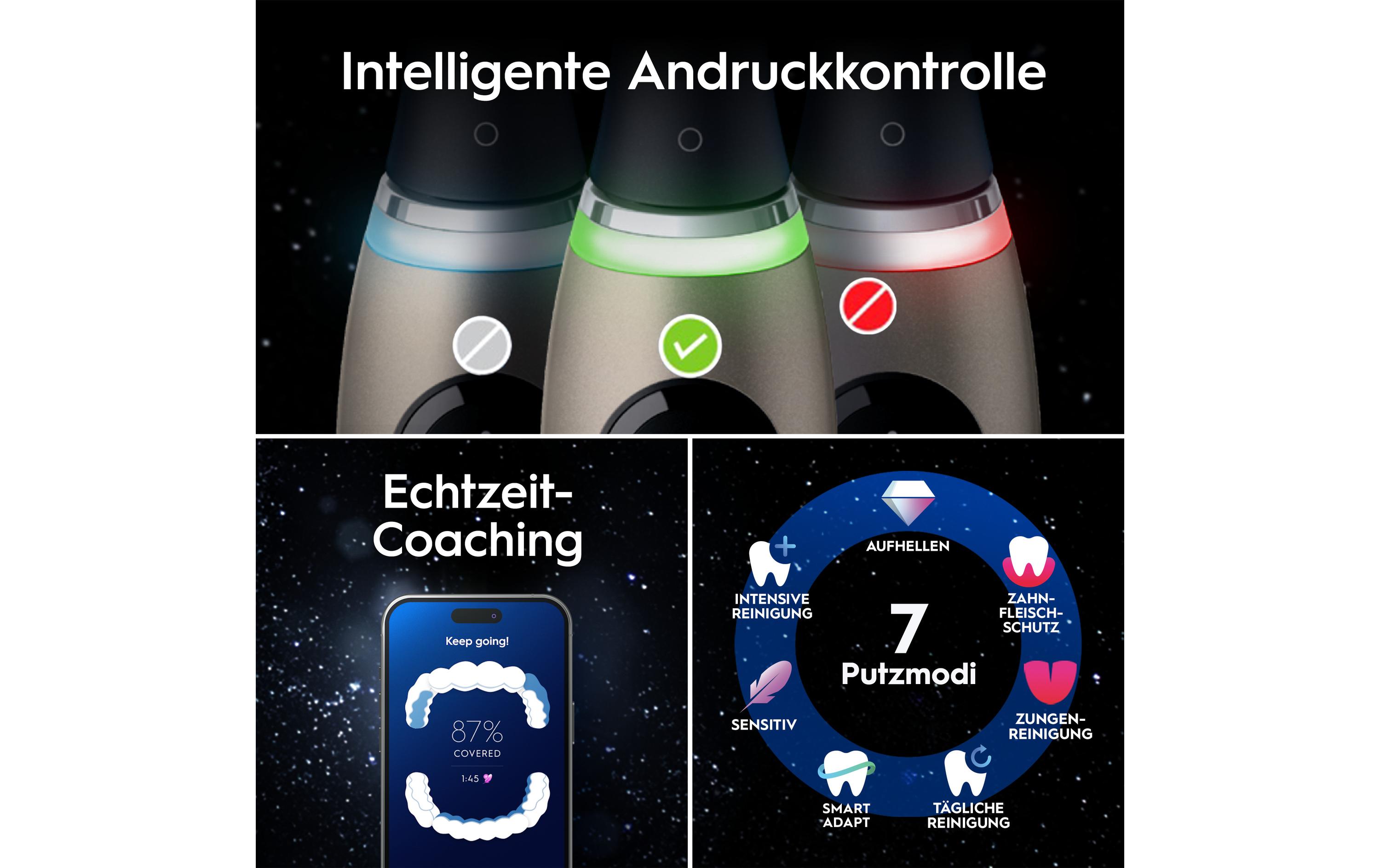 Oral-B Rotationszahnbürste iO Series 10 Eclipse Gold