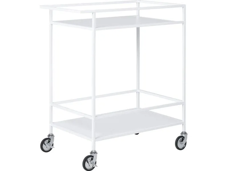 House Nordic Servierwagen Vita 79 x 68 cm, Weiss