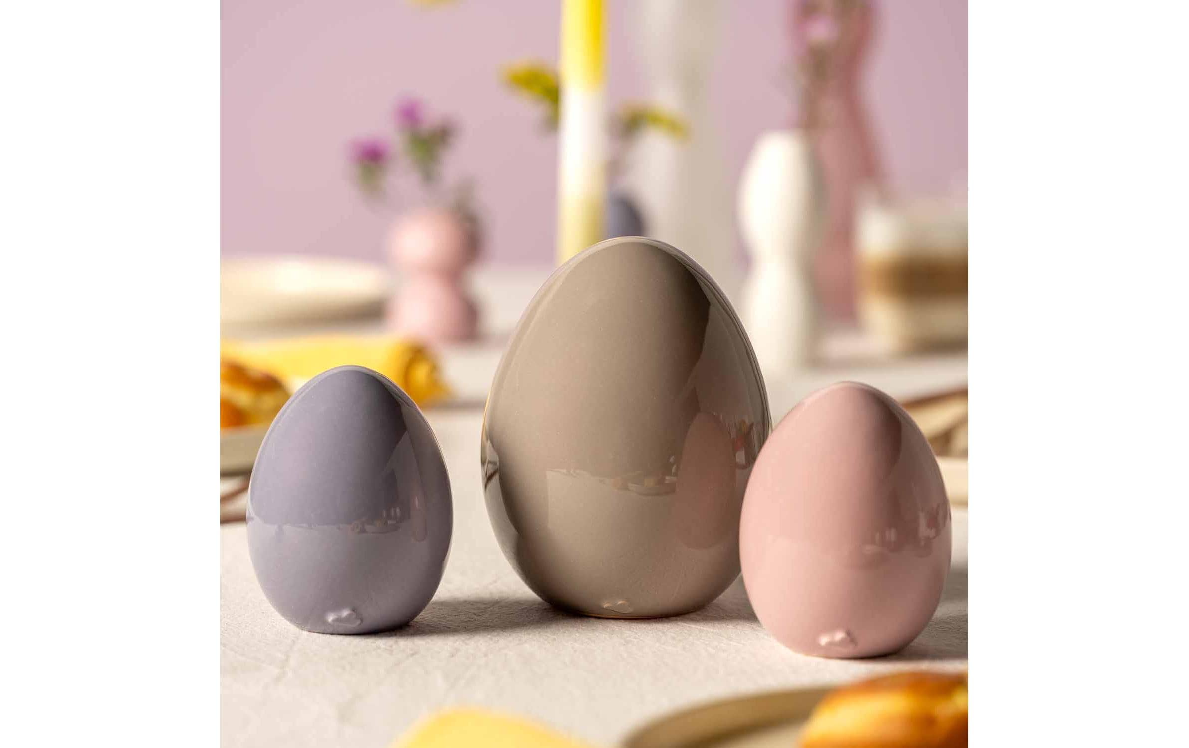 Leonardo Eier Vivace 1 Stück, Taupe