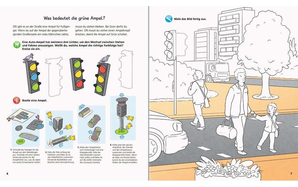 Ravensburger Kinder-Sachbuch WWW aktiv-Heft: Strassenverkehr