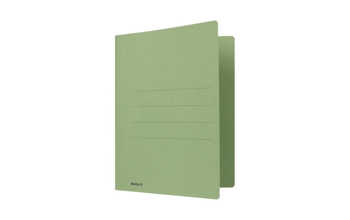 Biella Einlagemappe A4 Grün, 50 Stück