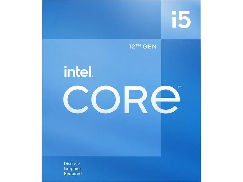 Intel CPU Core i5-12400F 2.5 GHz Intel CPU Core i5-12400F 2.5 GHz