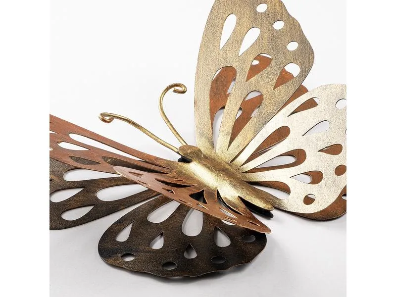 Wallxpert Wanddekoration Schmetterling 32 x 29 cm Wallxpert Wanddekoration Schmetterling 32 x 29 cm