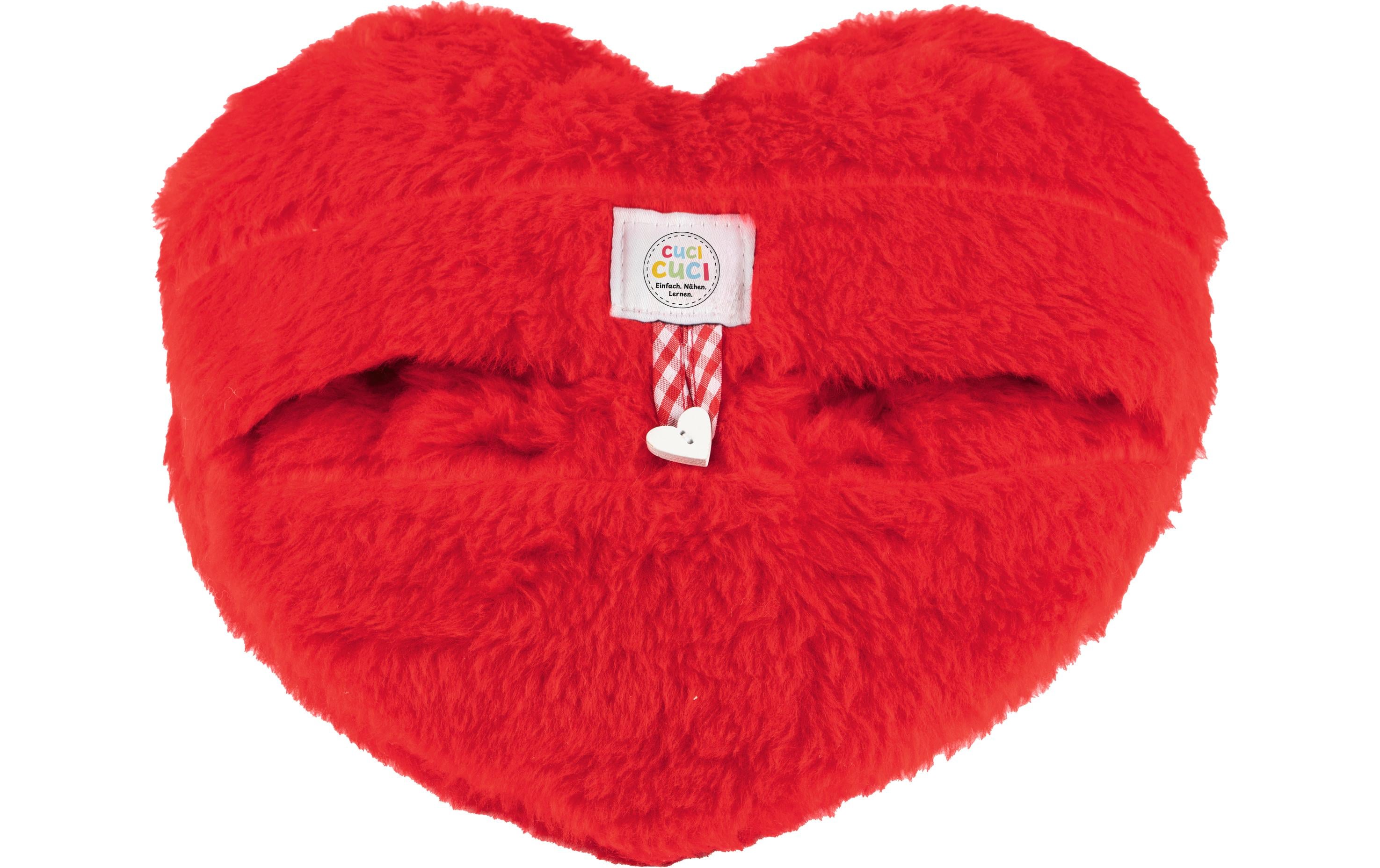 CuciCuci Nähset Herz, Rot
