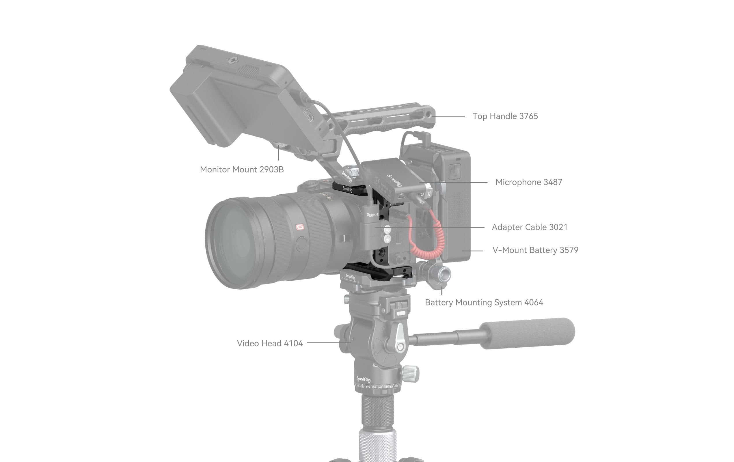 Smallrig Cage Sony Alpha 6700 Half