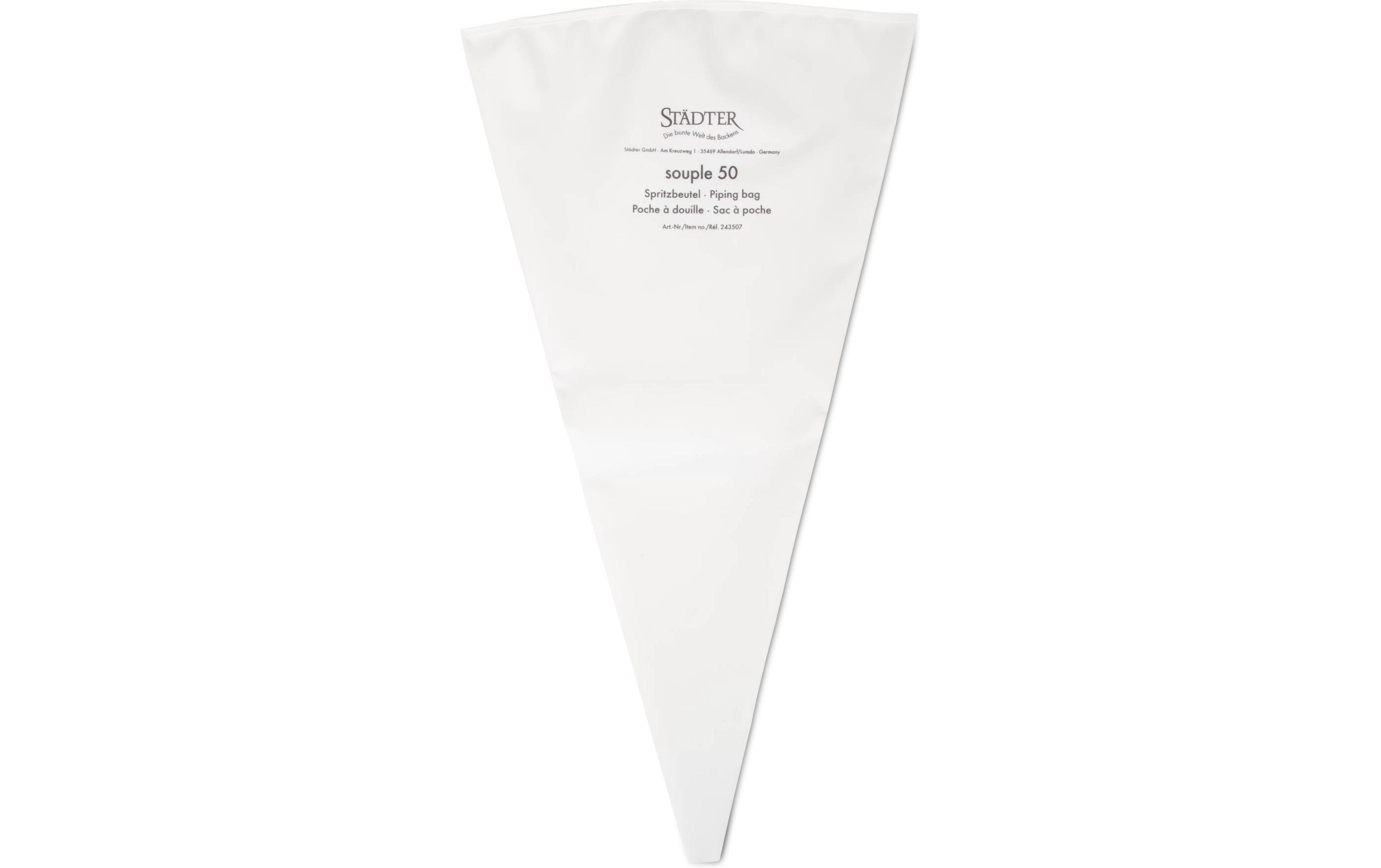 Städter Spritzbeutel Profi Souple 50 cm, Weiss