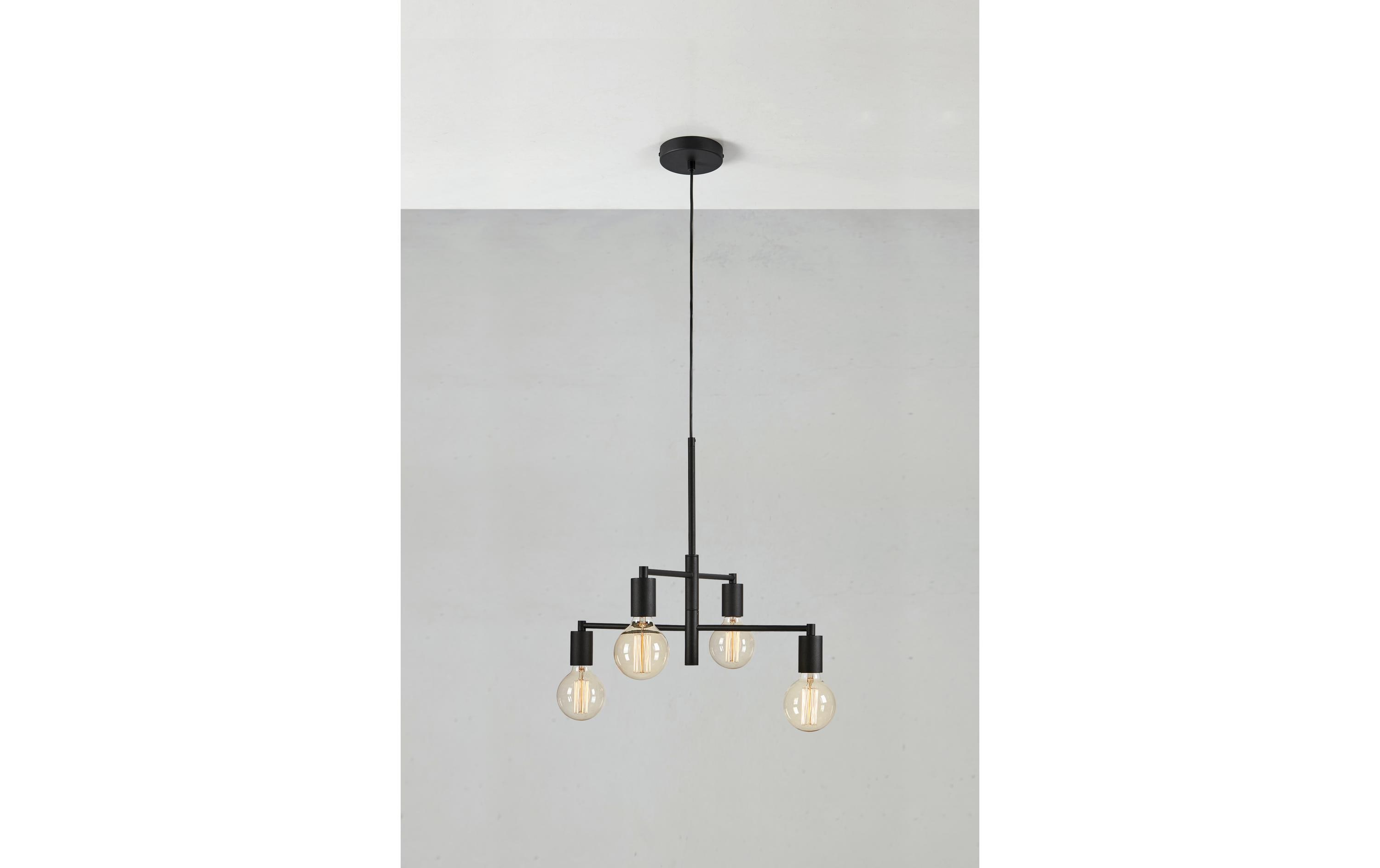 Markslöjd Pendelleuchte Cielo 4L, 4 x E27, Sandy Black Markslöjd Pendelleuchte Cielo 4L, 4 x E27, Sandy Black