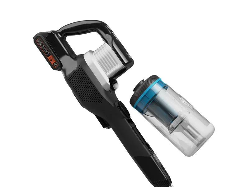 BLACK+DECKER Akku-Hand- und Stielsauger BHFEB520D1 Grau/Schwarz