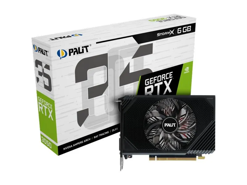 Palit Grafikkarte GeForce RTX 3050 StormX 6 GB Palit Grafikkarte GeForce RTX 3050 StormX 6 GB
