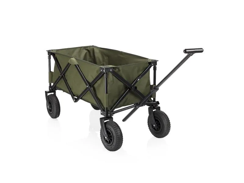 Campart Leiterwagen Faltbarer Trolley mit Luftreifen