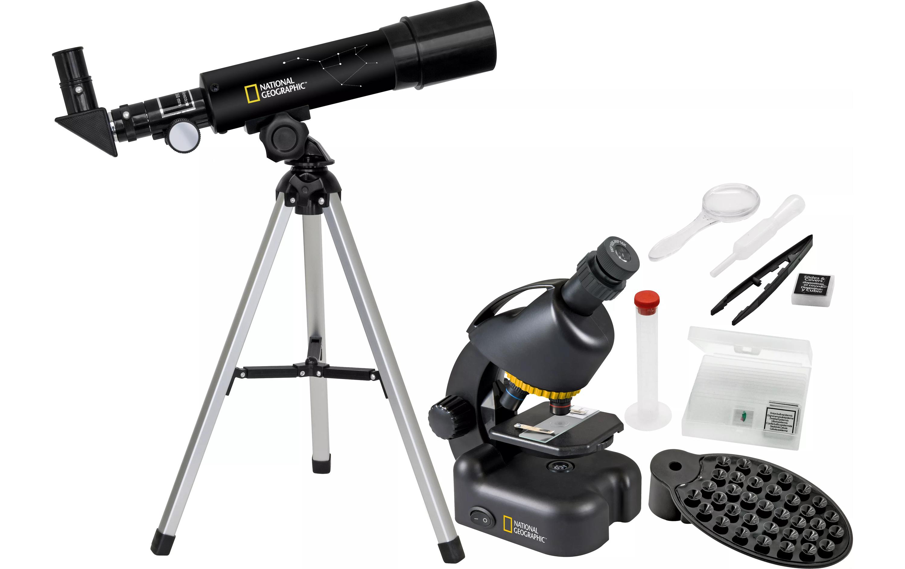 National Geographic Tele-/Mikroskop Set
