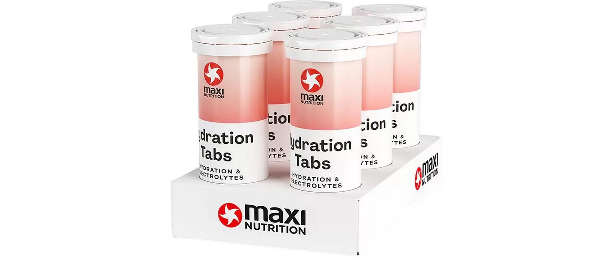Maxi Nutrition Nutrition Hydration Tabs Pink Grapefruit, 6x Röhrchen