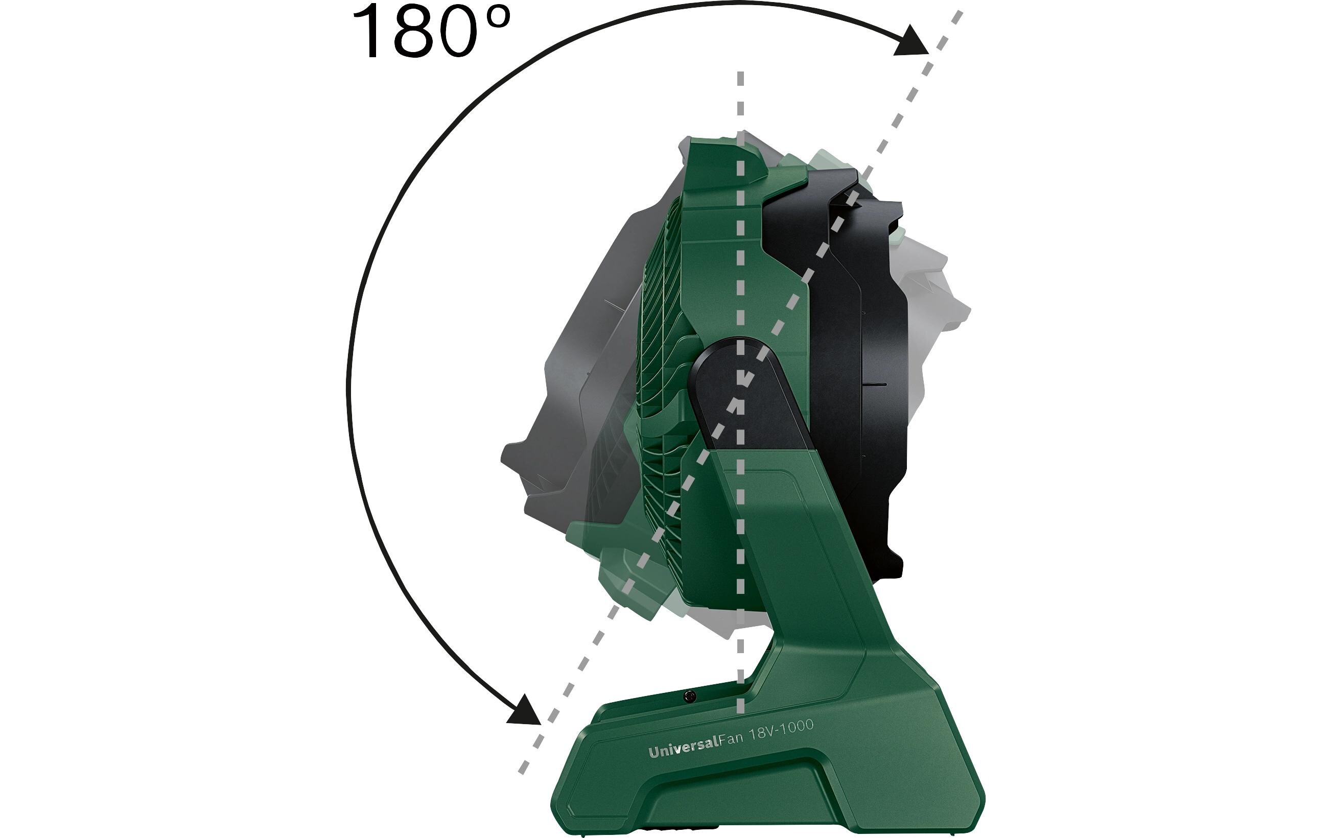 Bosch Akku-Ventilator UniversalFan 18 V-1000 Grün