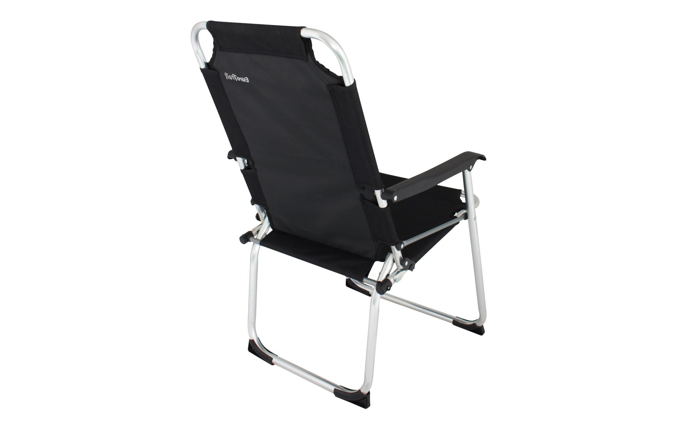 Eurotrail Campingstuhl Moita Schwarz
