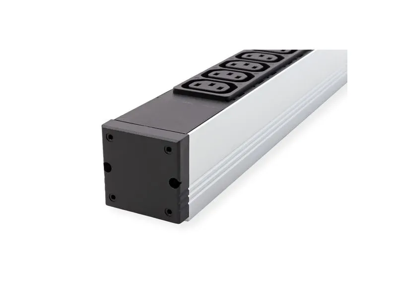 Bachmann 19 PDU 1HE 12xIEC Verriegelung 2.0m CEE7/7 schwarz Bachmann 19 PDU 1HE 12xIEC Verriegelung 2.0m CEE7/7 schwarz