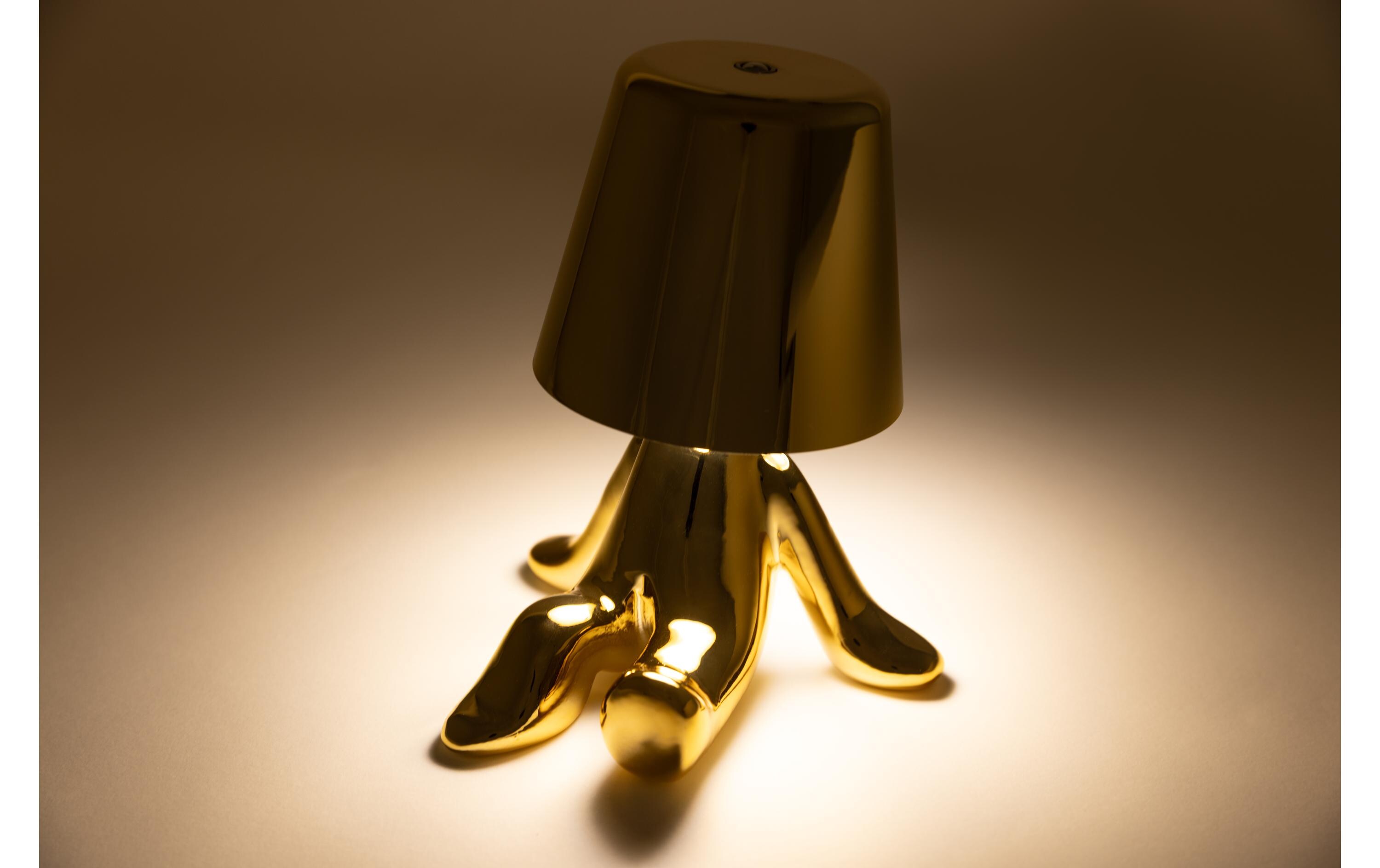 COCON Goldene Tischleuchte KIDDO