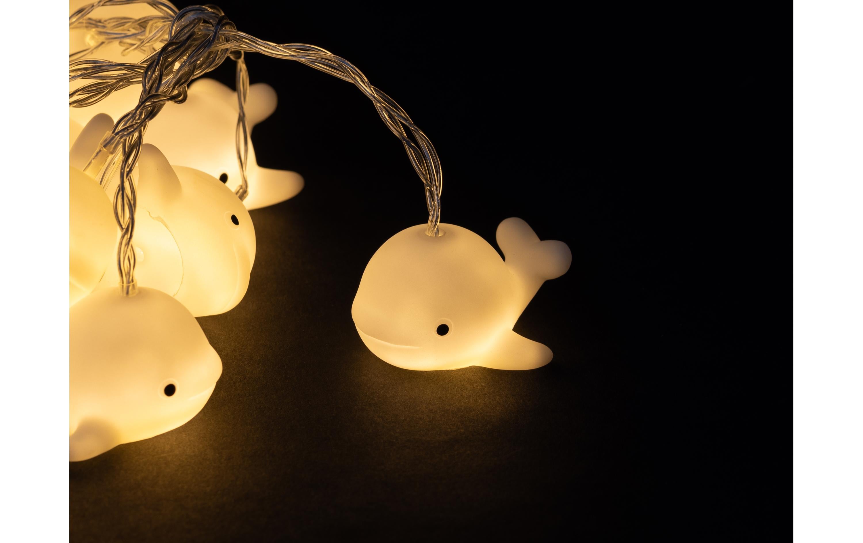 COCON Lichterkette Wal, 165 cm