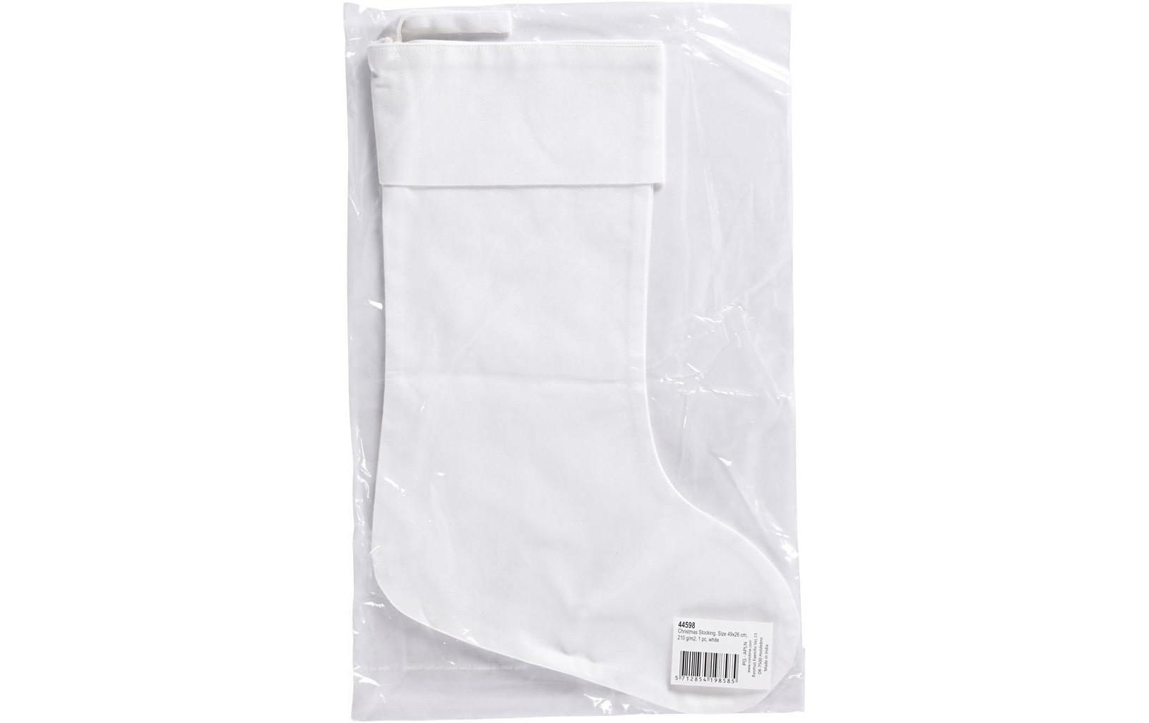 Creativ Company Aufhänger Weihnachtsstrumpf, Baumwolle