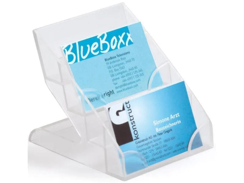 DURABLE Visitenkartenhalter Business Card Display Box DURABLE Visitenkartenhalter Business Card Display Box