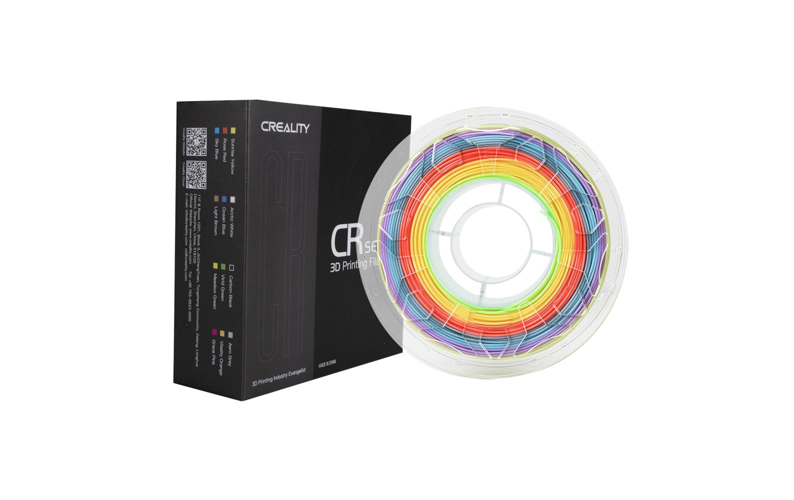 Creality Filament CR-PLA Regenbogen, 1.75 mm, 1 kg Creality Filament CR-PLA Regenbogen, 1.75 mm, 1 kg